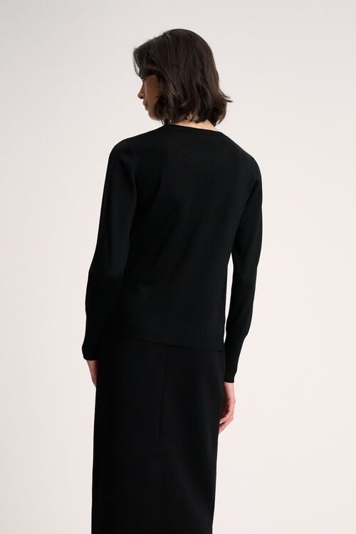 Luisa Spagnoli Mossa - Pullover in lana Vendita Economica