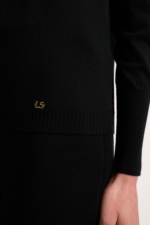Luisa Spagnoli Mossa - Pullover in lana Vendita Economica