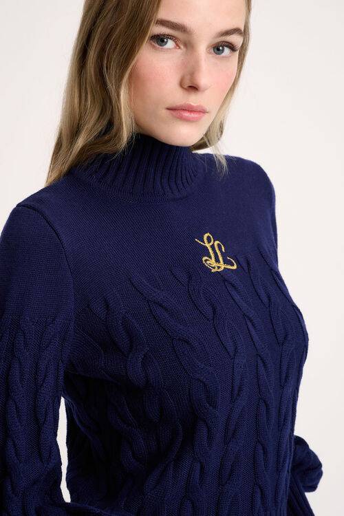 Luisa Spagnoli Miledy - Pullover ricamato Vendite Flash