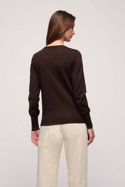 Luisa Spagnoli Mossa - Pullover in lana Qualità