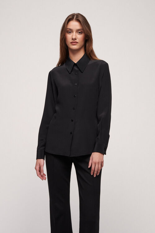 Luisa Spagnoli Limonaia - Camicia in seta Vendita