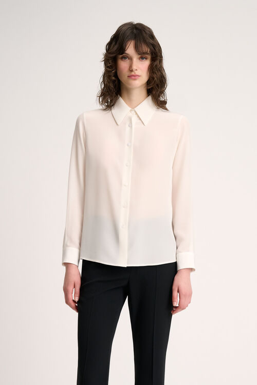 Luisa Spagnoli Limonaia - Camicia in seta Spedizione Gratuita