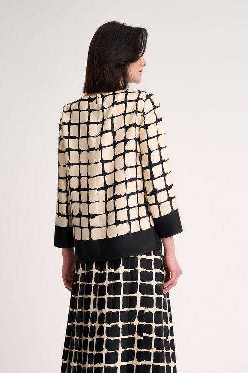 Luisa Spagnoli Leggio - Blusa a quadri Novità