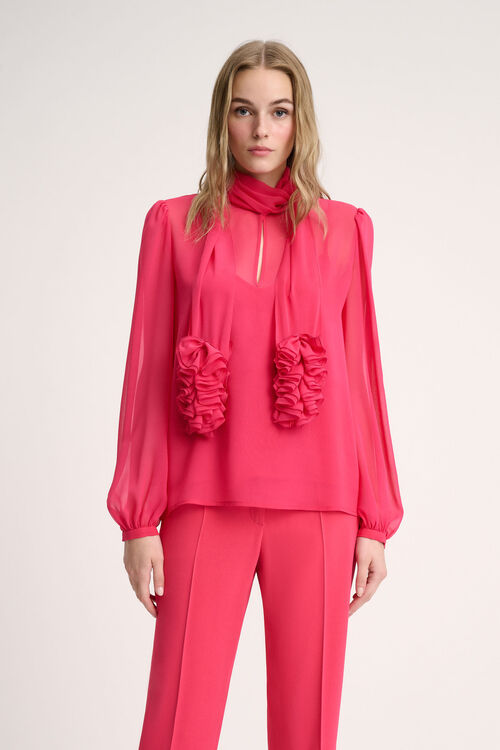 Luisa Spagnoli Lola - Blusa con ruches Sconto