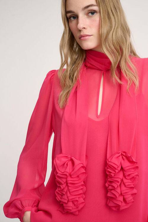 Luisa Spagnoli Lola - Blusa con ruches Sconto
