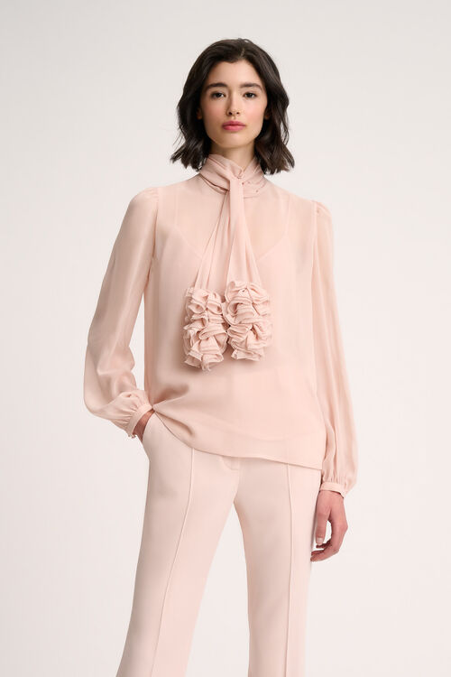 Luisa Spagnoli Lola - Blusa con ruches Outlet