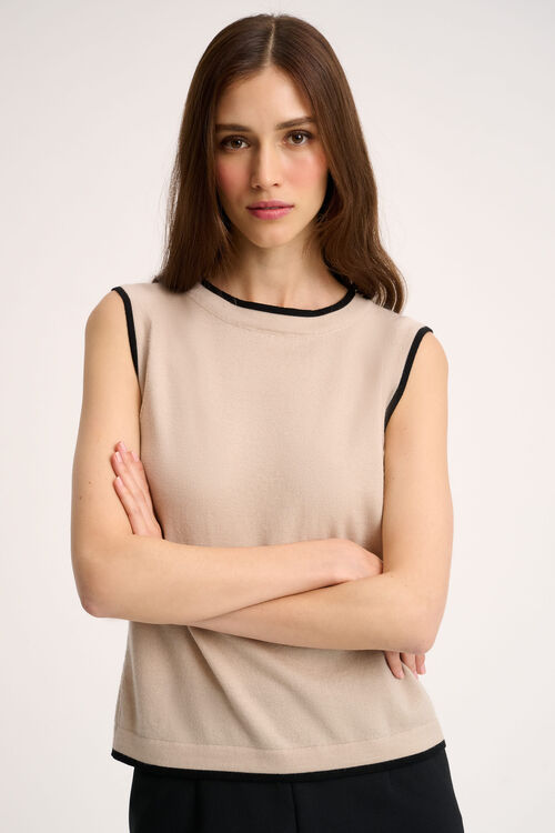Luisa Spagnoli Macinapepe - Top in maglia Offerte