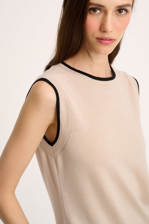 Luisa Spagnoli Macinapepe - Top in maglia Offerte