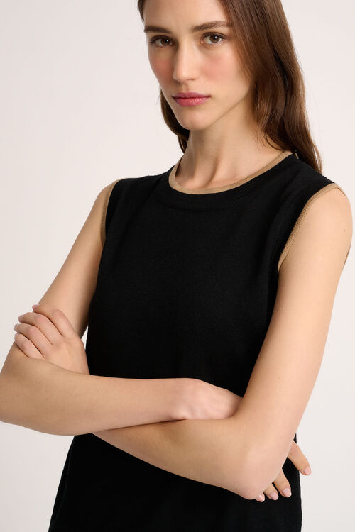 Luisa Spagnoli Macinapepe - Top in maglia 2025