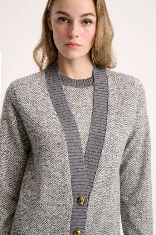 Luisa Spagnoli Madra - Cardigan lungo Sottocosto