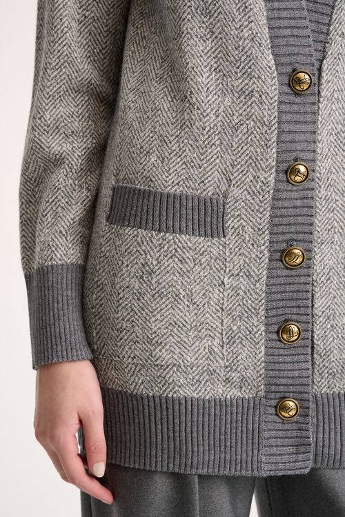 Luisa Spagnoli Madra - Cardigan lungo Sottocosto