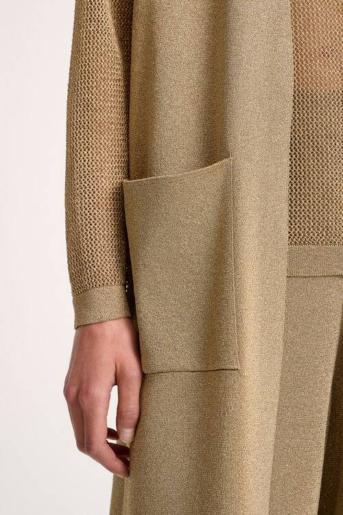 Luisa Spagnoli Zio - Gilet in lurex Economico