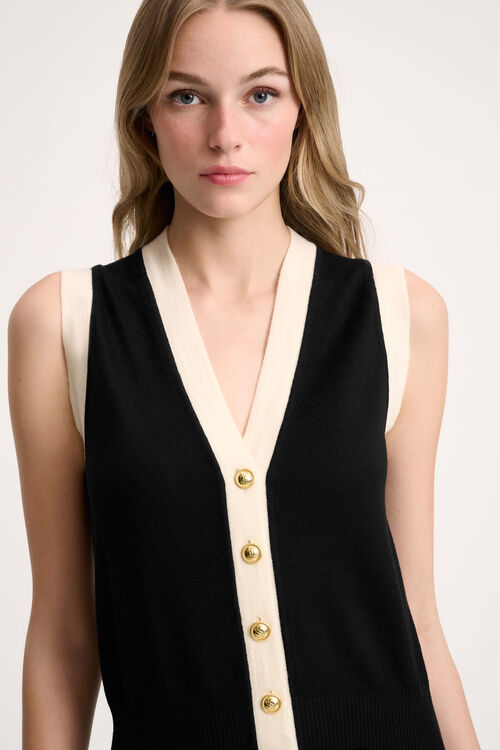 Luisa Spagnoli Mongiovino - Gilet bon ton Saldi
