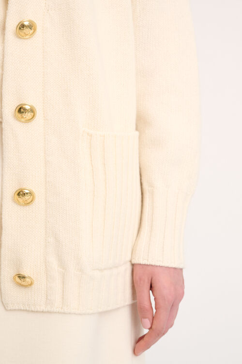 Luisa Spagnoli Canolo - Cardigan in misto cashmere Offerte