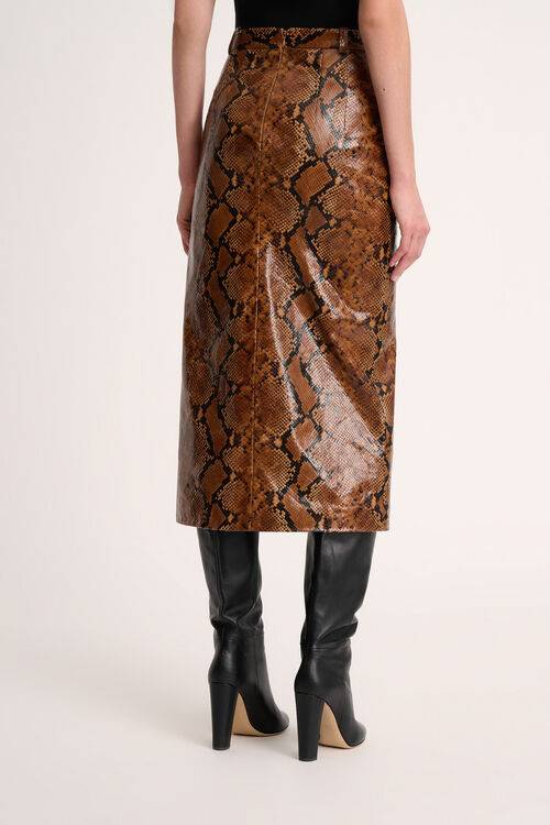 Luisa Spagnoli Francia - Gonna in pelle - Fashion Show Sottocosto