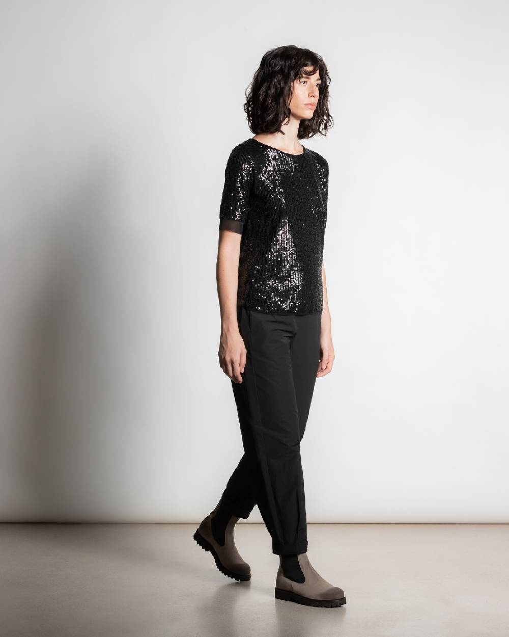 Rialto 48 T-SHIRT CON PAILLETTES Sconto