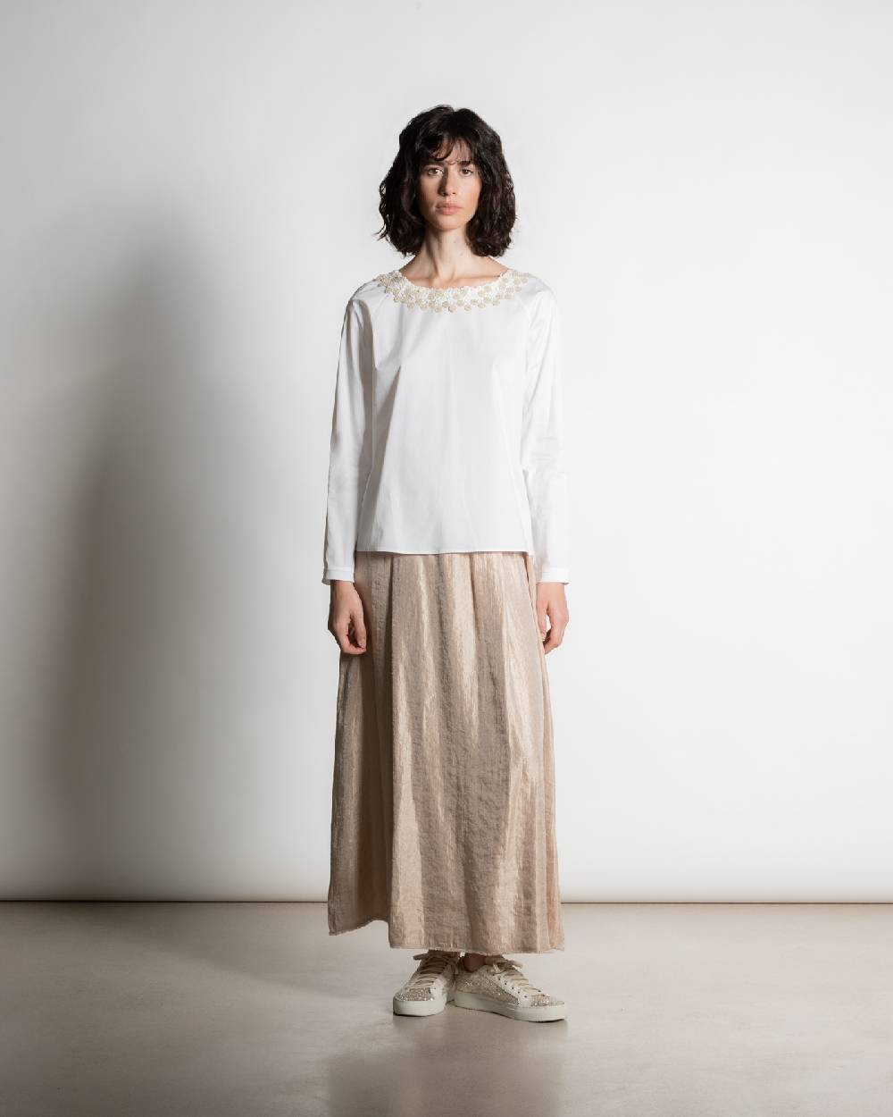 Rialto 48 BLUSA CON RICAMO Negozi Online