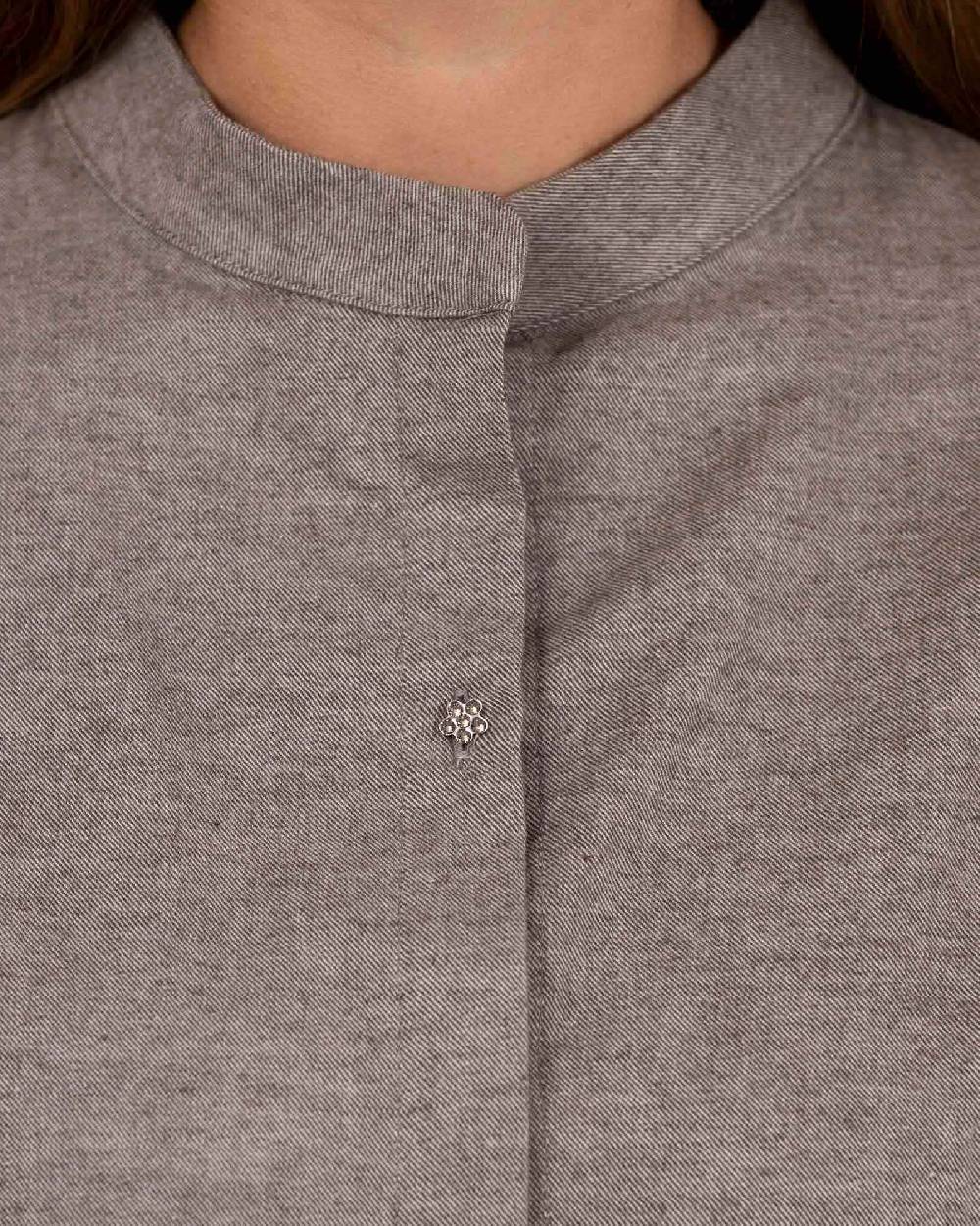 Rialto 48 CAMICIA CON BOTTONE SWAROVSKI Convenienza