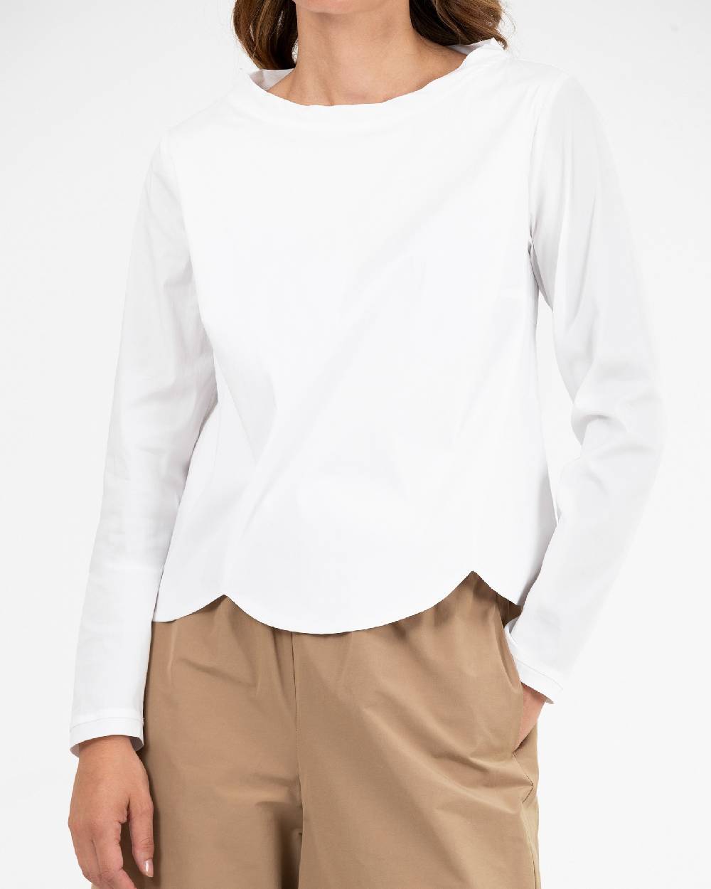 Rialto 48 CAMICIA CON ORLO SMERLATO Presa