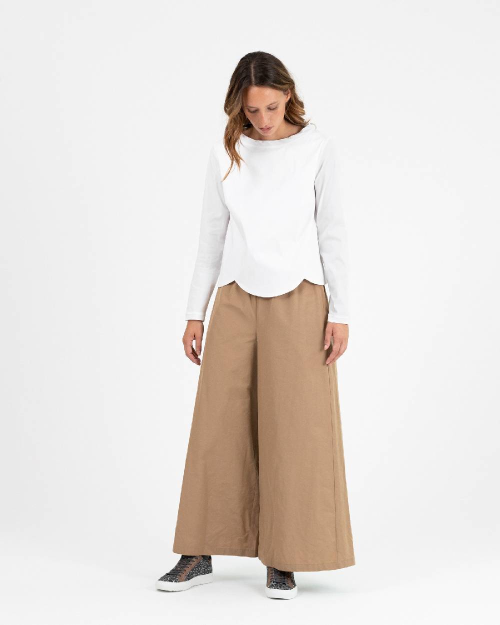 Rialto 48 PANTALONE A GAMBA LARGA Presa