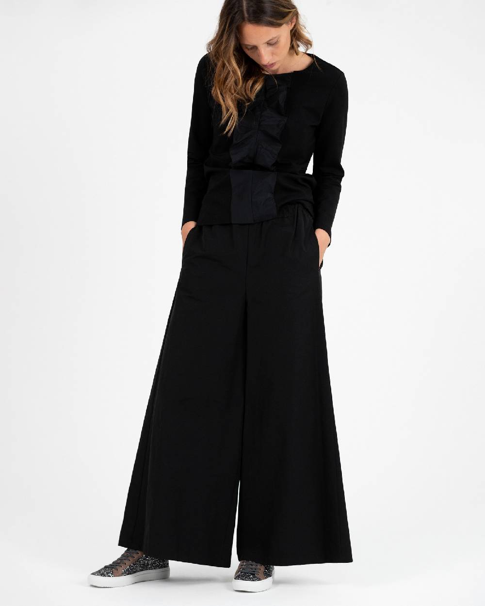Rialto 48 PANTALONE A GAMBA LARGA Sconto
