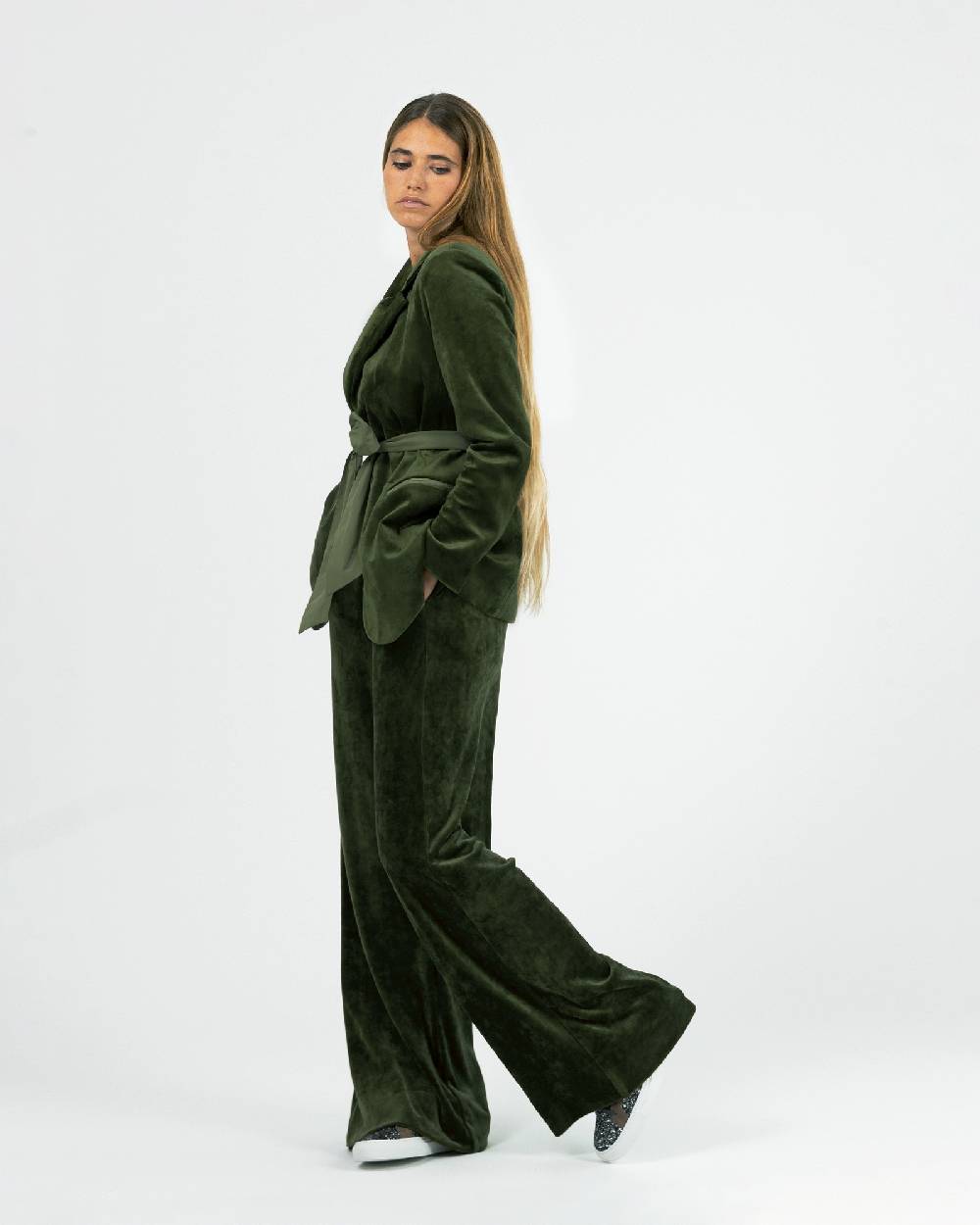 Rialto 48 PANTALONE IN VELLUTO Saldi Di Fabbrica