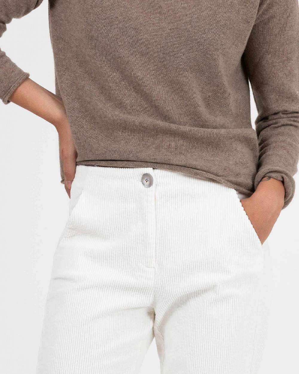 Rialto 48 PANTALONE DRITTO IN VELLUTO Offerta