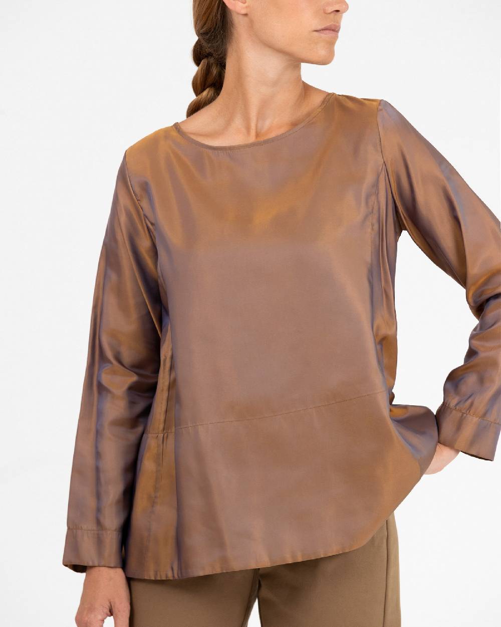 Rialto 48 BLUSA REVERSIBILE Vendita Calda