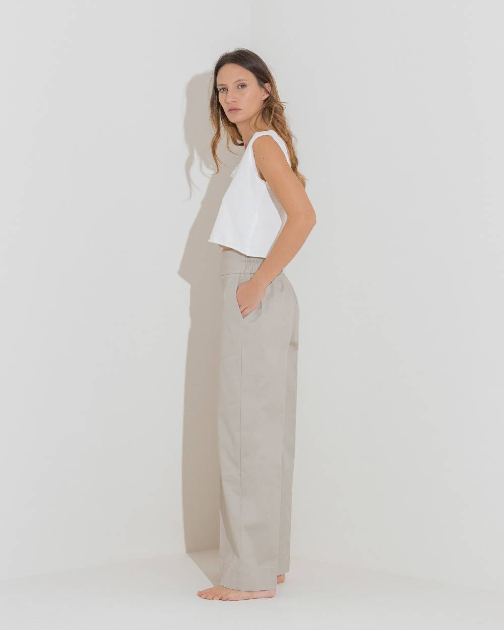 Rialto 48 PANTALONE AMPIO Saldi Di Fabbrica