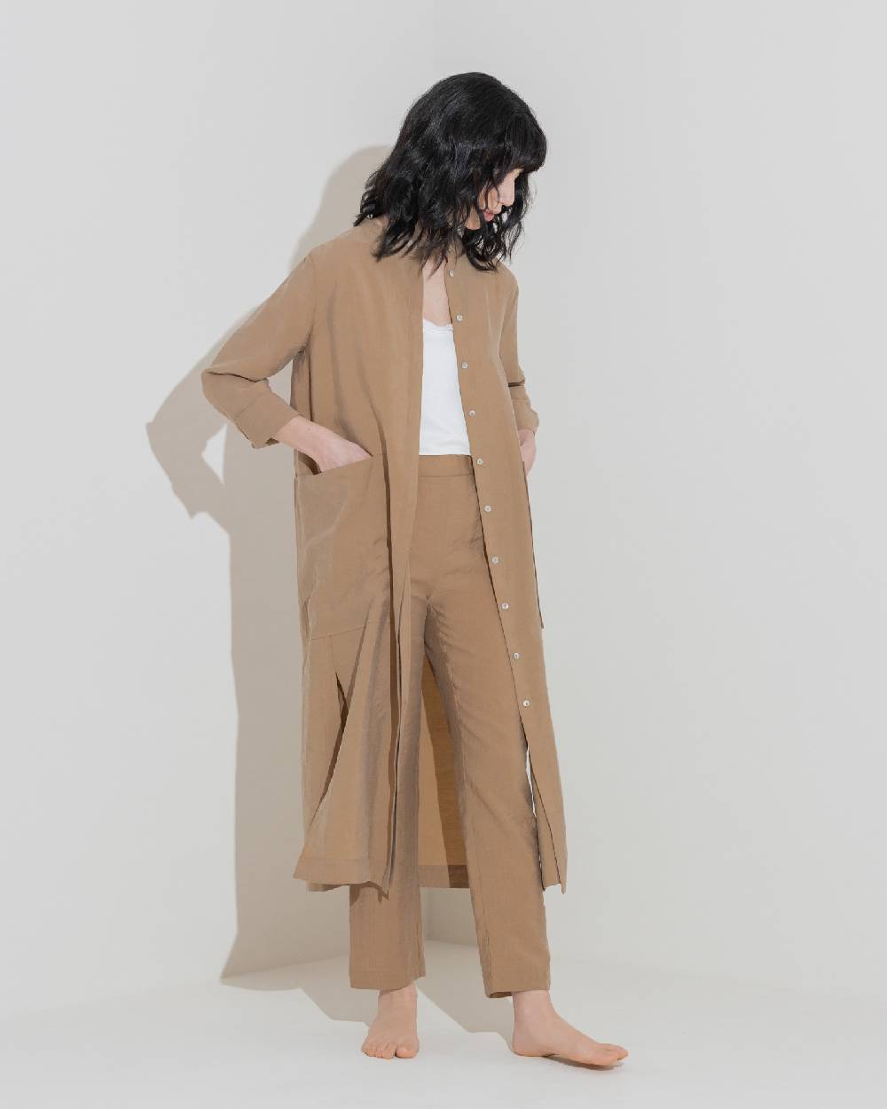Rialto 48 VESTITO CHEMISIER Spedizione Gratuita