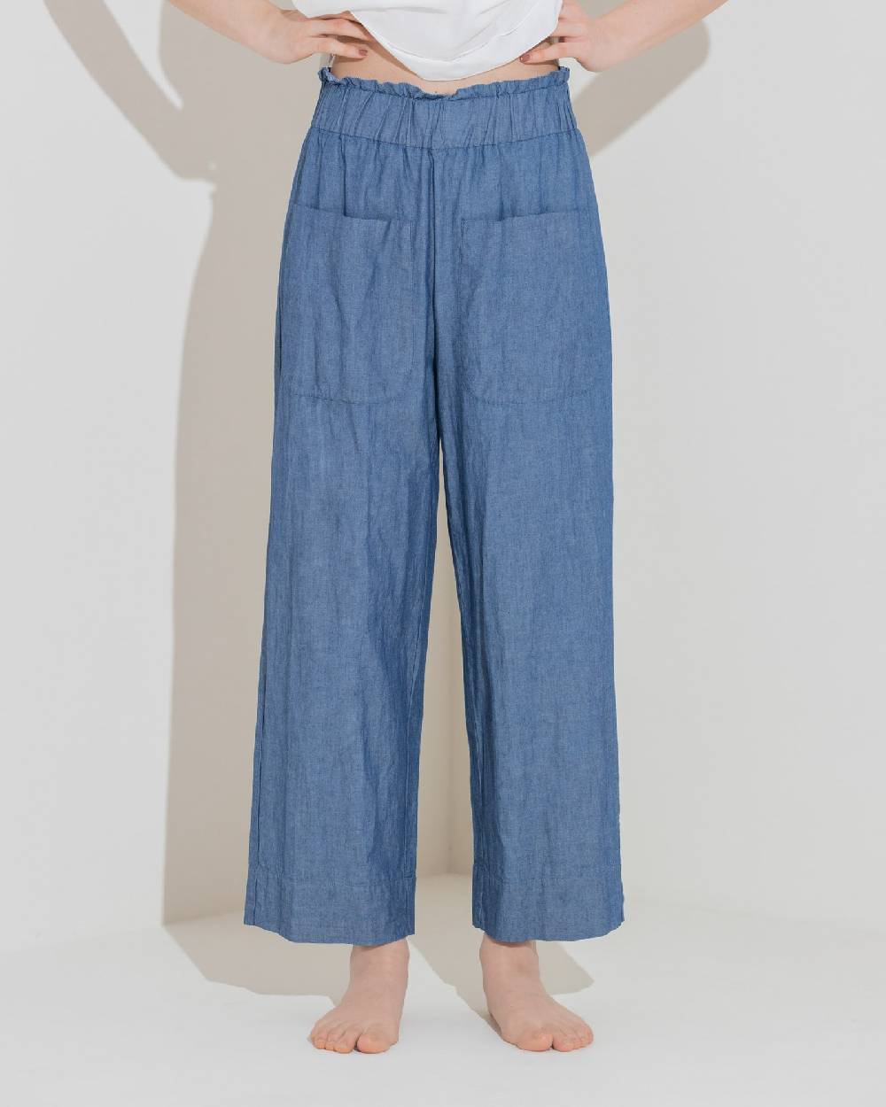 Rialto 48 PANTALONE AMPIO CON TASCHE Qualità