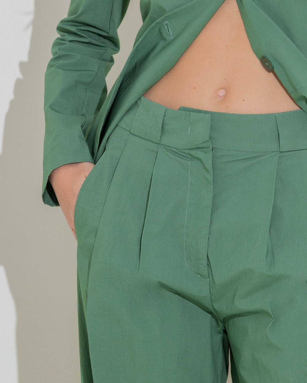 Rialto 48 PANTALONE AMPIO CON PINCES Promozione