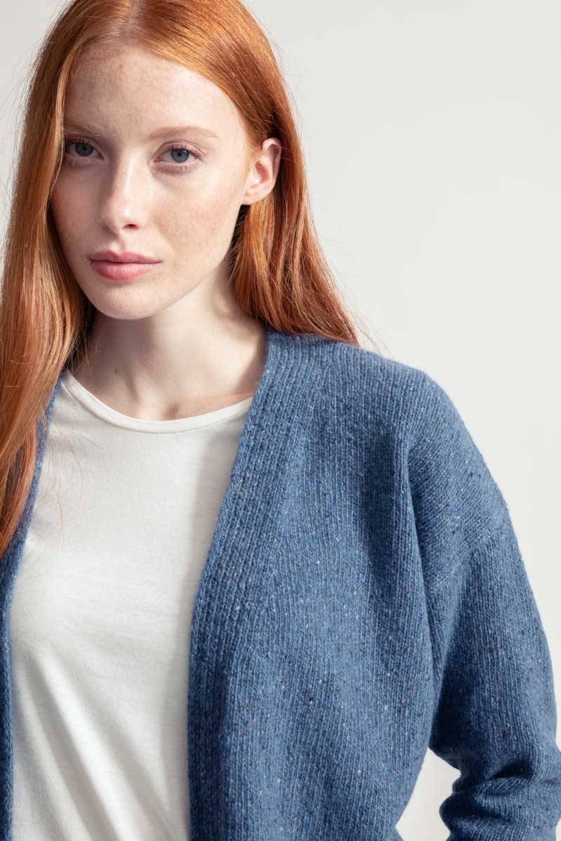 Rifò PALOMA Cardigan Donna Cashmere Rigenerato In Linea