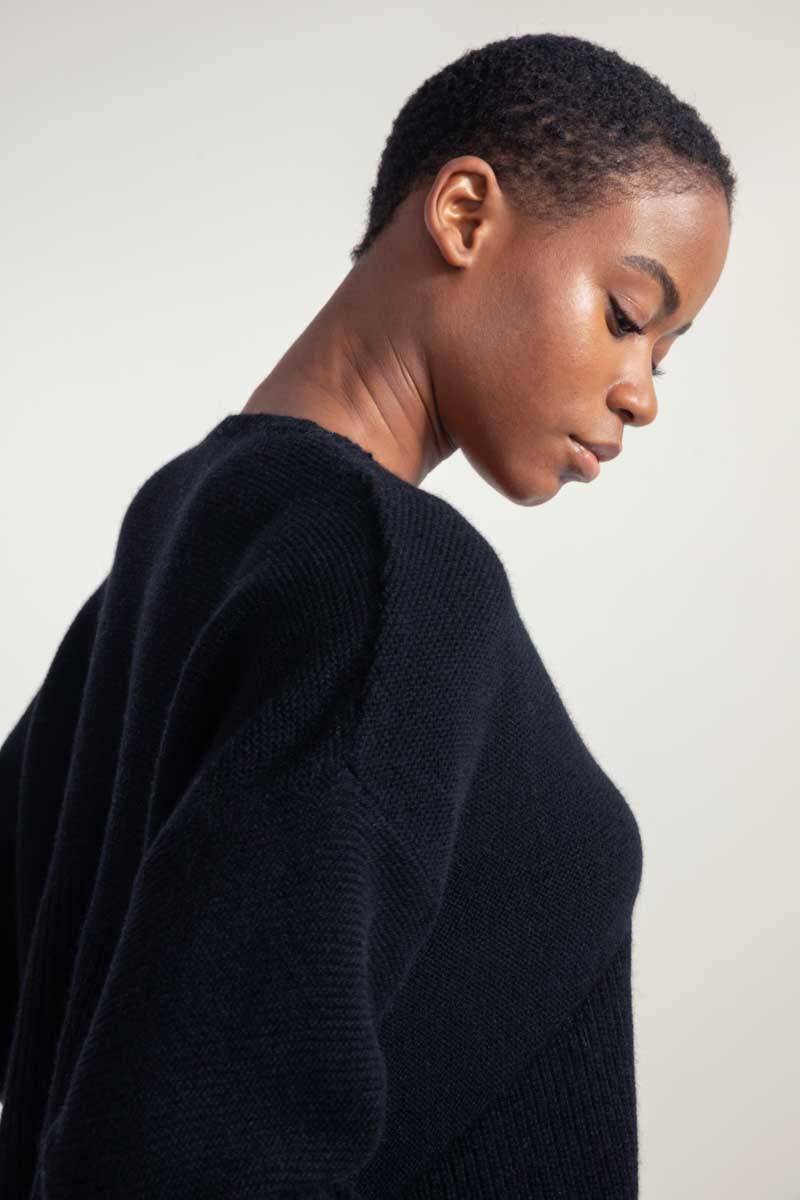Rifò ELEONORA Maglia Donna Cashmere Rigenerato Pezzi Unici