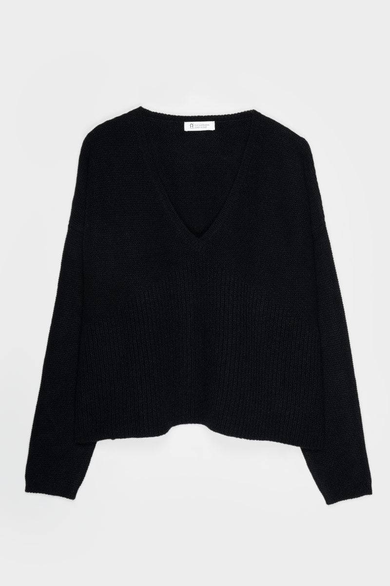 Rifò ELEONORA Maglia Donna Cashmere Rigenerato Pezzi Unici