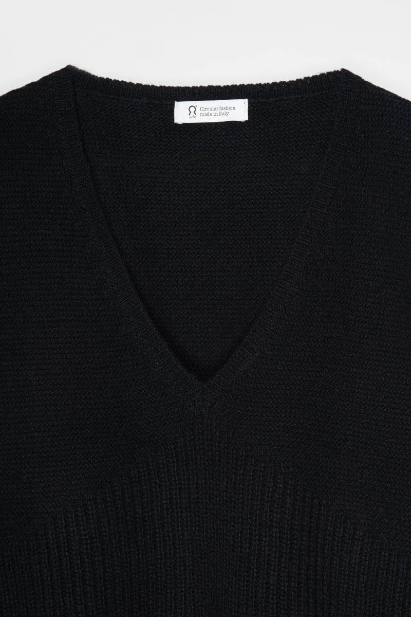 Rifò ELEONORA Maglia Donna Cashmere Rigenerato Pezzi Unici