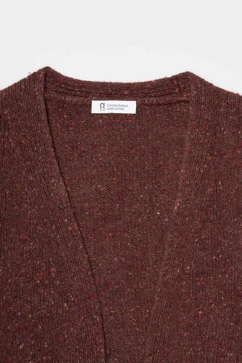 Rifò PALOMA Cardigan Donna Cashmere Rigenerato Fino Al -60%