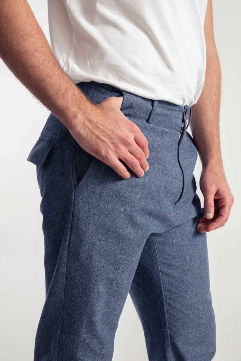Rifò UBALDO Pantaloni Uomo Jeans Rigenerato Negozio