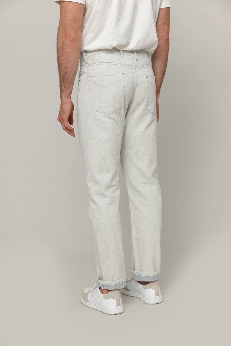 Rifò KAI Pantaloni Jeans Uomo Cotone Rigenerato In Saldo