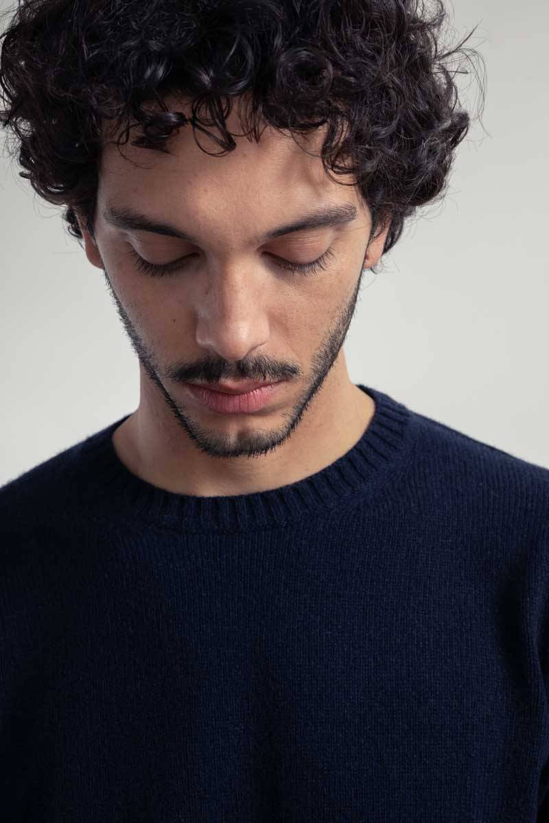 Rifò ROMEO Maglia Uomo Cashmere Rigenerato Nuova