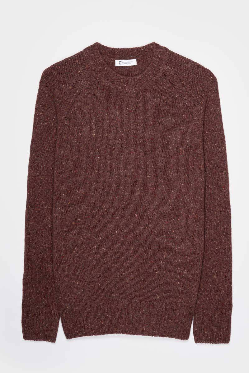 Rifò ALFREDO Maglia Girocollo Unisex Cashmere Rigenerato Italy