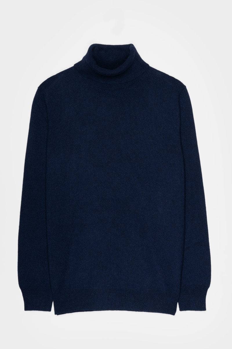Rifò ALBERTO Maglia Collo Alto Uomo Cashmere Rigenerato In Linea