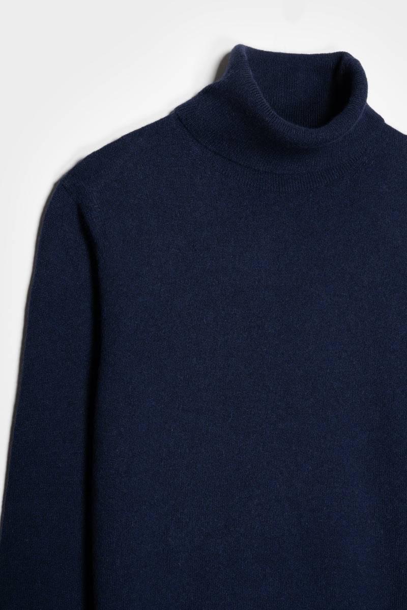 Rifò ALBERTO Maglia Collo Alto Uomo Cashmere Rigenerato In Linea