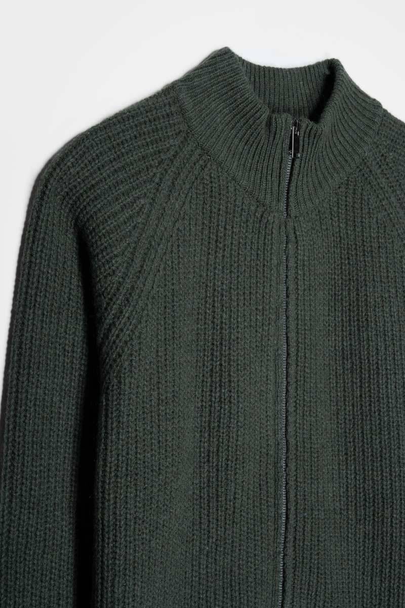 Rifò IPPOLITO Cardigan Uomo Cashmere Rigenerato Nuovo