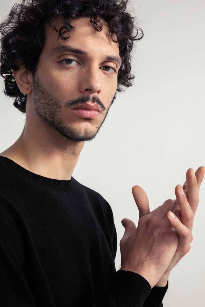 Rifò ALESSIO Maglia Uomo Light Cashmere Rigenerato Vendita