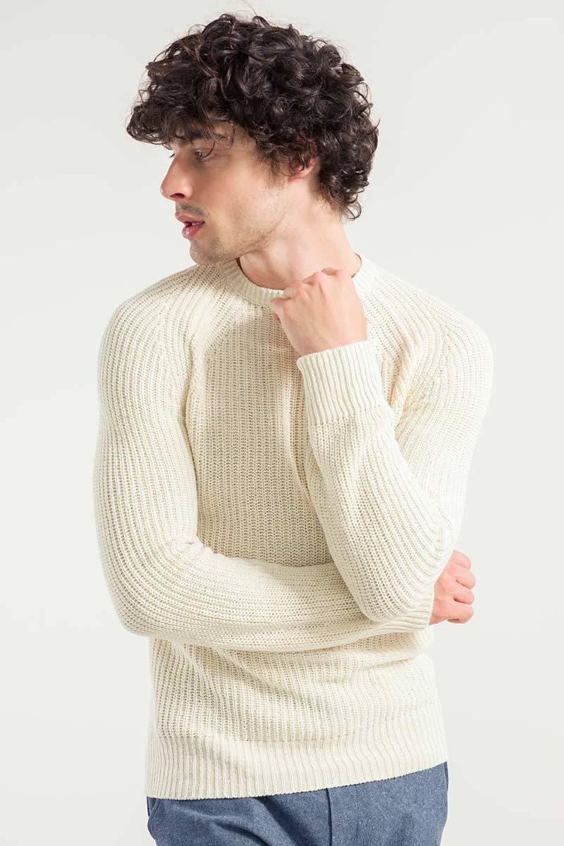 Rifò VEGA Maglia Seta Rigenerata Unisex Consegna Veloce