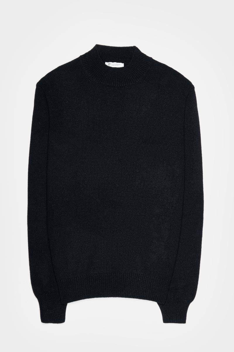 Rifò CLEMENTE Maglia Collo Alto Uomo Cashmere Rigenerato Shopping Online