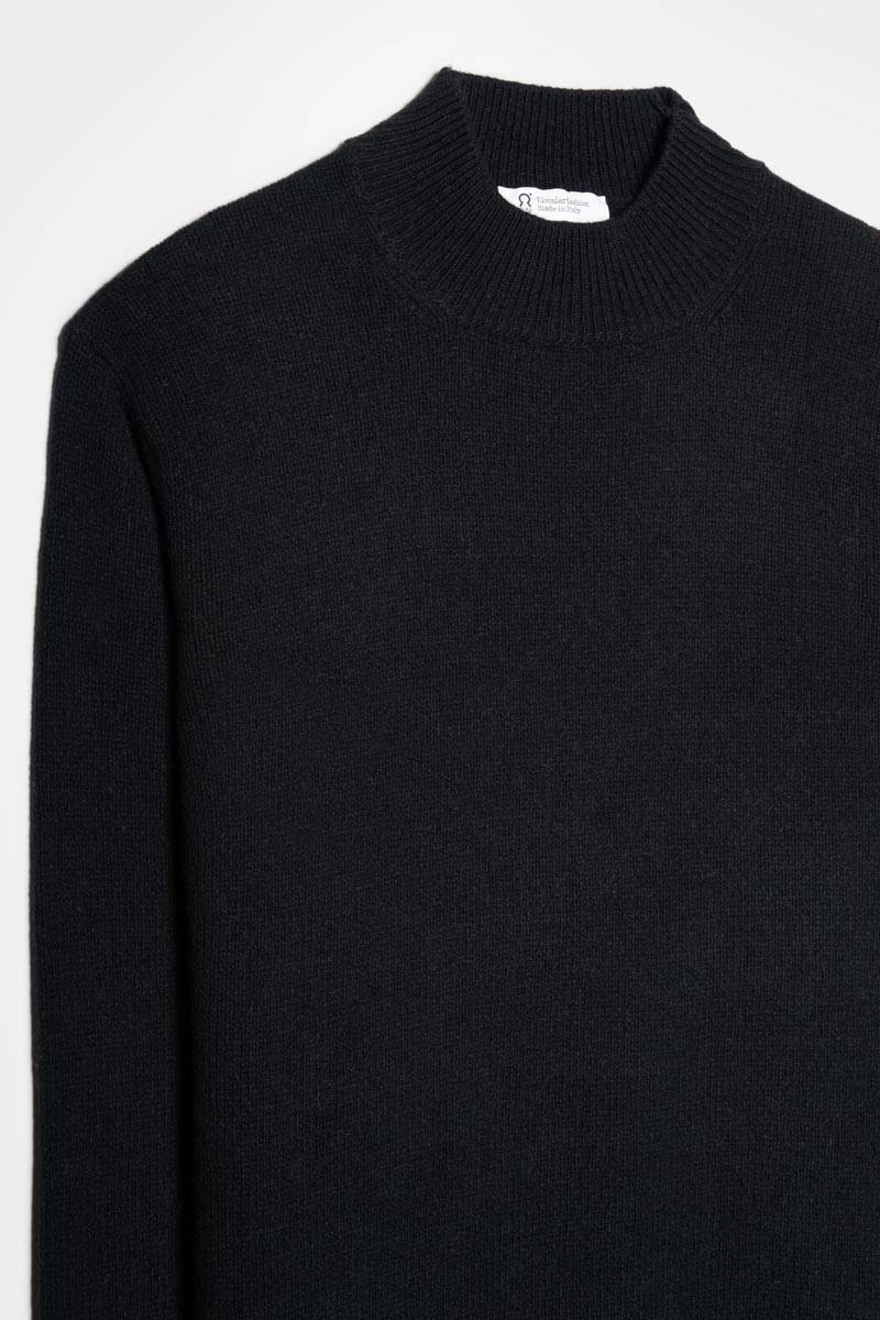 Rifò CLEMENTE Maglia Collo Alto Uomo Cashmere Rigenerato Shopping Online