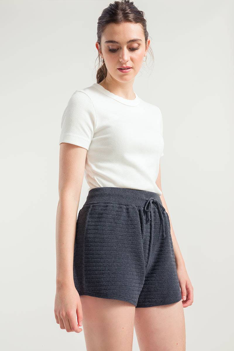 Rifò STELLA Shorts in Maglia Donna Cotone Rigenerato Prezzo Ridotto