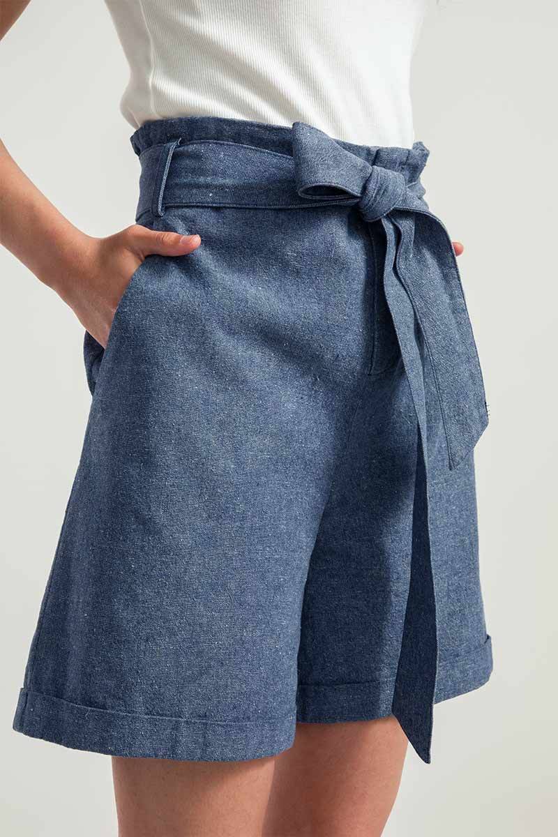 Rifò BERTA Shorts Donna Jeans Rigenerato Sconto